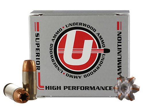 Underwood Sporting 45 ACP +P Ammo - 230 Grain | JHP | 20rd Box