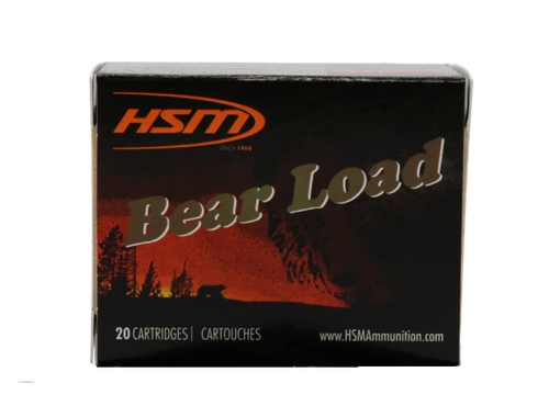 HSM Bear Load 450 Bushmaster Ammo - 300 Grain | Soft Point | 20rd Box