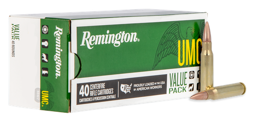 Remington UMC 308 Win Ammo - 150 Grain | FMJ | 40rd Box