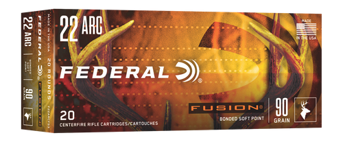 Federal 22 ARC Ammo - 90 Grain | Soft Point | 20rd Box