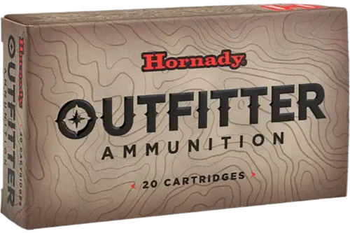 Hornady Outfitter 338 Win Mag Ammo - 225 Grain | Solid Copper | 20rd Box