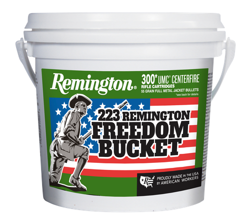 Remington UMC 223 Rem Ammo - 55 Grain | FMJ | 300rd Pack
