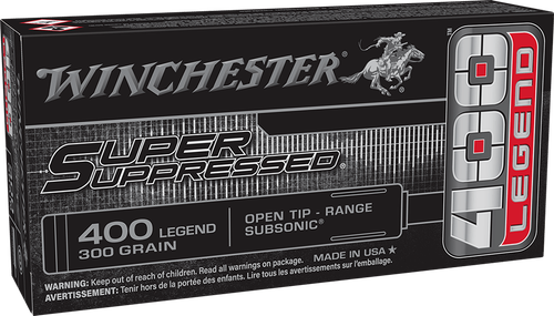 Winchester Super Suppressed 400 Legend Ammo - 300 Grain | OTM | 20rd Box