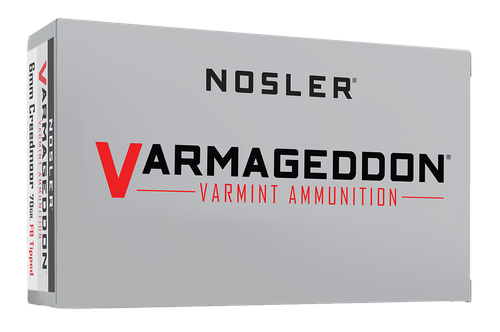 Nosler Varmageddon 6mm Creedmoor Ammo - 70 Grain | Polymer Tip | 20rd Box