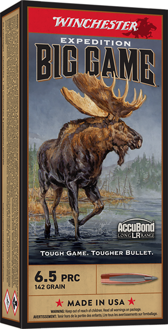 Winchester Expedition Big Game 6.5 PRC Ammo - 142 Grain | Polymer Tip | 20rd Box
