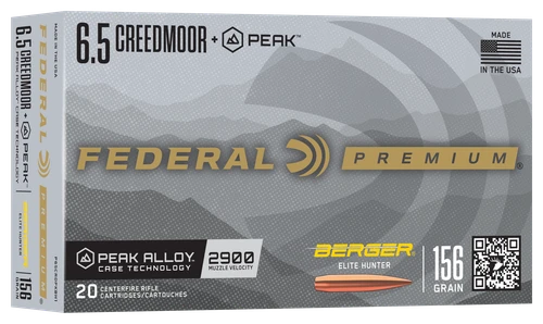 Federal 6.5 Creedmoor Ammo - 156 Grain | Soft Point | 20rd Box