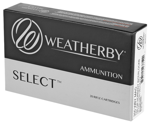 Weatherby Select 300 Wby Mag Ammo - 180 Grain | Soft Point | 20rd Box