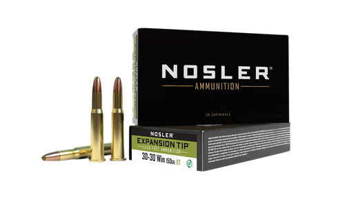 Nosler E-Tip 30-30 Win Ammo - 150 Grain | Solid Copper | 20rd Box