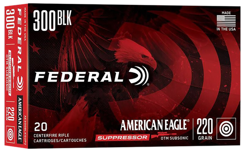 Federal American Eagle 300 Blackout Ammo - 220 Grain | OTM | 20rd Box