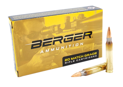Berger Target 223 Rem Ammo - 73 Grain | 20rd Box