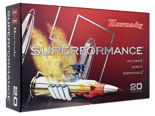 Hornady Superformance 308 Win Ammo - 165 Grain | Solid Copper | 20rd Box