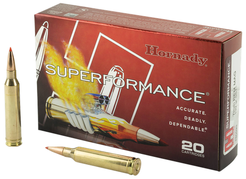 Hornady Superformance 7mm Rem Mag Ammo - 139 Grain | Polymer Tip | 20rd Box