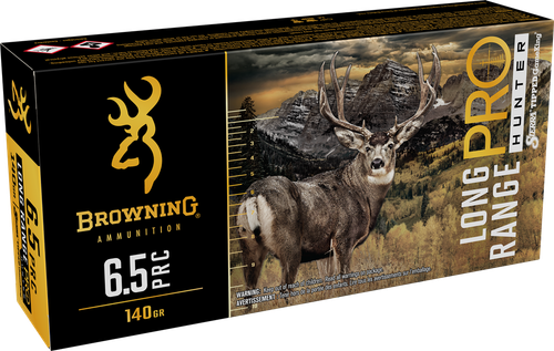 Browning Long Range Pro 6.5 PRC Ammo - 130 Grain | 20rd Box