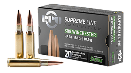 TR&Z Supreme Line 308 Win Ammo - 168 Grain | OTM | 20rd Box