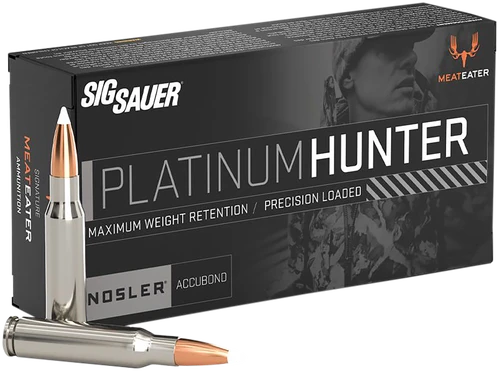 SIG Sauer Platinum Hunter 300 Win Mag Ammo - 180 Grain | Polymer Tip | 20rd Box