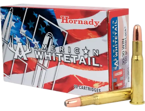 Hornady American Whitetail 30-30 Win Ammo - 150 Grain | Soft Point | 20rd Box