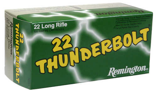 Remington Thunderbolt 22 LR Ammo - 40 Grain | LRN | 50rd Box