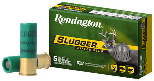 Remington Slugger 12 Gauge Ammo - 3" | 1 oz | Slug | 5rd Box