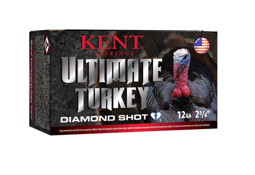 Kent Ultimate Turkey 12 Gauge Ammo - 2-3/4" | 1 5/8 oz | #5 Shot | 10rd Box