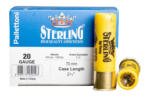 Sterling 20 Gauge Ammo - 2-3/4" | Buckshot | 10rd Box