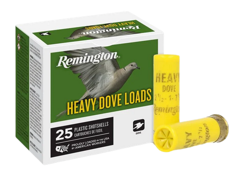 Remington Heavy Dove Loads 20 Gauge Ammo - 2-3/4" | 1 oz | #7.5 Shot | 25rd Box