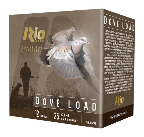Rio Dove Load 12 Gauge Ammo - 2-3/4" | 25rd Box (RDL32HV8)