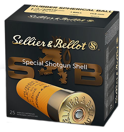 Sellier & Bellot 12 Gauge Ammo - 2-3/4" | 2 11/16 oz | 25rd Box (SB12RBA)