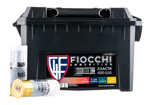 Fiocchi Aero Extrema 12 Gauge Ammo - 2-3/4" | 1 oz | Slug | 10rd Box (12FLRSLU)