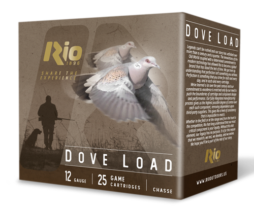 Rio Dove Load 12 Gauge Ammo - 2-3/4" | 25rd Box (RDL288)