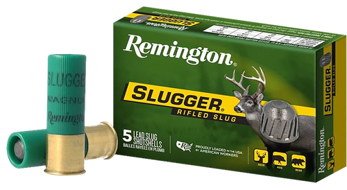 Remington Slugger 12 Gauge Ammo - 2-3/4" | 1 oz | Slug | 5rd Box (20300)