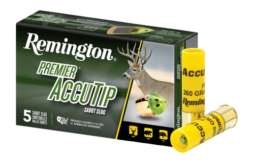 Remington Premier AccuTip 20 Gauge Ammo - 2-3/4" | Sabot Slug | 5rd Box