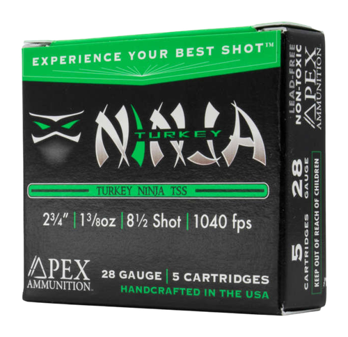 Apex 28 Gauge Ammo - 2-3/4" | Steel | 5rd Box