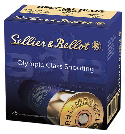 Sellier & Bellot 12 Gauge Ammo - 2-3/4" | 1 oz | Slug | 25rd Box