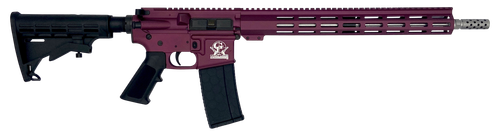 Great Lakes Firearms & Ammo GL15 Black Cherry 16" CALIFORNIA LEGAL - .223/5.56 - Red