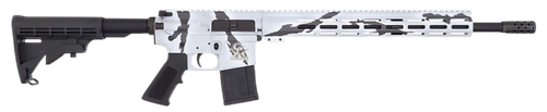 Great Lakes Firearms & Ammo GL15 Pursuit Snow Camo 16" CALIFORNIA LEGAL - .223/5.56 - Camo