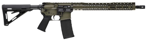Black Rain Ordnance Spec+ We The People Bazooka Green Battleworn 16" CALIFORNIA LEGAL - .223/5.56 - Green