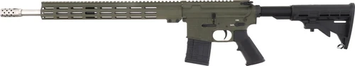 Great Lakes Firearms & Ammo GL15 OD Green, Stainless Barrel 18" CALIFORNIA LEGAL - .450 Bushmaster - Green