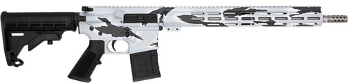 Great Lakes Firearms & Ammo GL15 Pursuit Snow Camo, Stainless Barrel 16" CALIFORNIA LEGAL - .350 Legend - Camo