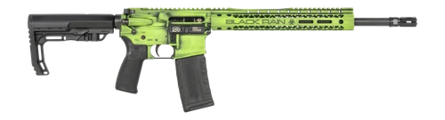 Black Rain Ordnance Spec+ Fusion Zombie Green Battleworn 16" CALIFORNIA LEGAL - .300 Blackout - Green