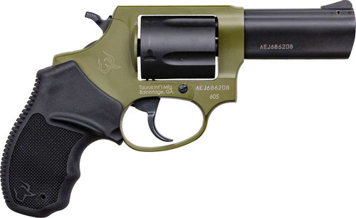 Wilde Built Tactical Taurus Defender 605 in .357 Magnum Sniper Green Right Side