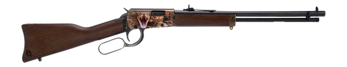 Heritage Settler Snake Head 20" CALIFORNIA LEGAL - .22 LR - Case Hardened/Wood
