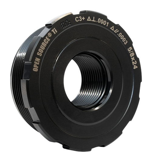 Precision Armament Open Source Direct Thread Mount, Titanium, 5/8x24