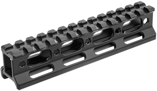 UTG Super Slim Picatinny Riser Mount, 1" Height, 13-Slot - Black