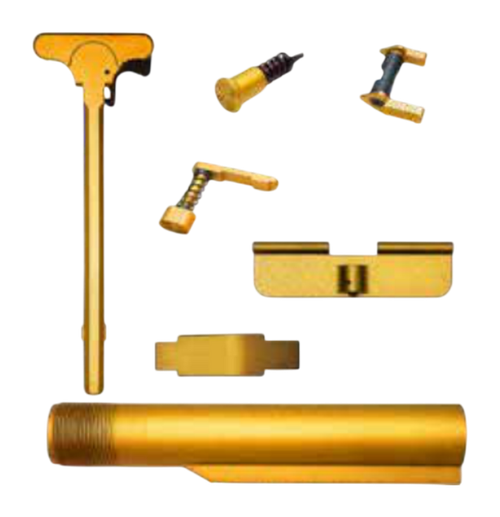 XTS AR-15 Gold Accent Parts Kit