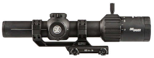 Sig Sauer Tango-MSR LPVO BDC6 1-6x24 Rifle Scope – Illuminated BDC6 Reticle