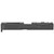 Grey Ghost Precision V4 Stripped Slide for Glock 17 Gen 4, Optic Cut, Black