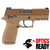 BLEM Sig Sauer P320 M18 CALIFORNIA LEGAL - 9mm - Coyote Tan