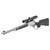 Smith & Wesson 1854 Scoped Combo 20" CALIFORNIA LEGAL - .45-70 Govt - Black, Silver