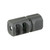 Noveske Muzzle Brake, 5.56 NATO, Fits AR, 1/2X28 Thread Pitch, Matte Finish, Black, Two Port, Noveske Cross