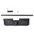 CMC Triggers Ejection Port Cover Assembly, Fits AR-15, Black